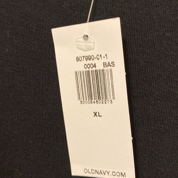 Old Navy Luxe T-shirt XL Black - Picture 3 of 4